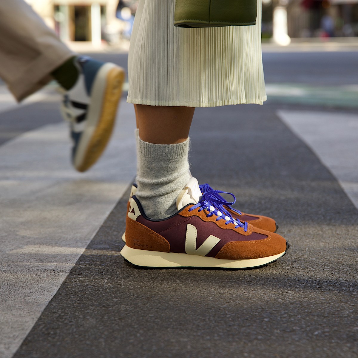 veja sneakers rio-branco-ii recycled brown RO3420852