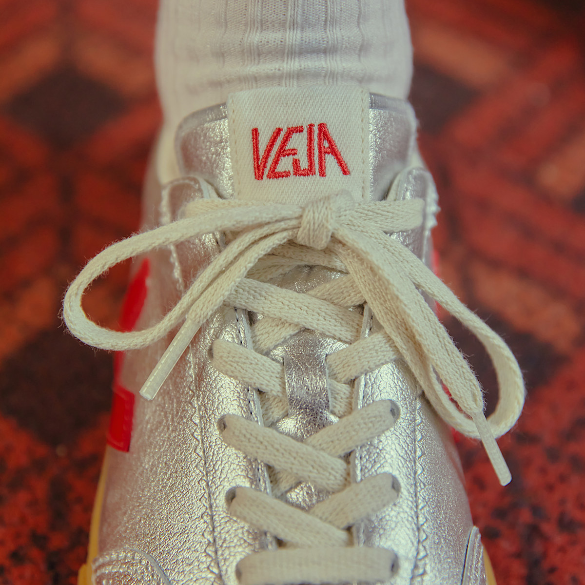 veja volley organic-leather silver VO2020881