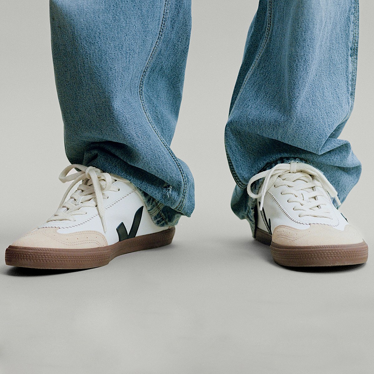 VOLLEY LEATHER WHITE NAUTICO BARK | VEJA
