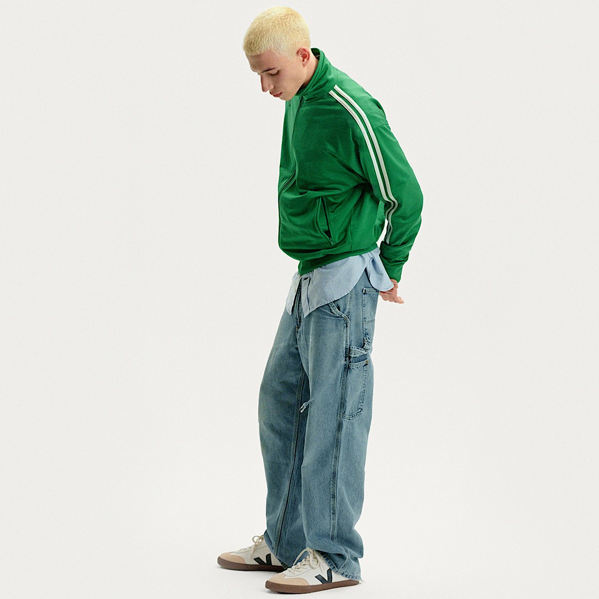【送料&関税込】Veja Volley O.t Sneakers In White Leather Veja Volley O.T. Leather Sneakers | Shopbop