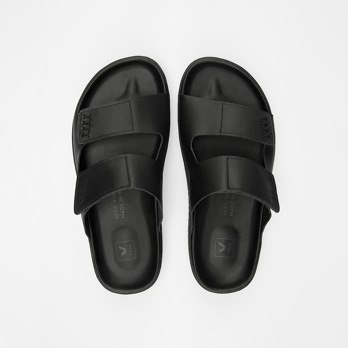 veja sneakers etna organic-leather black SA2020754 Top view