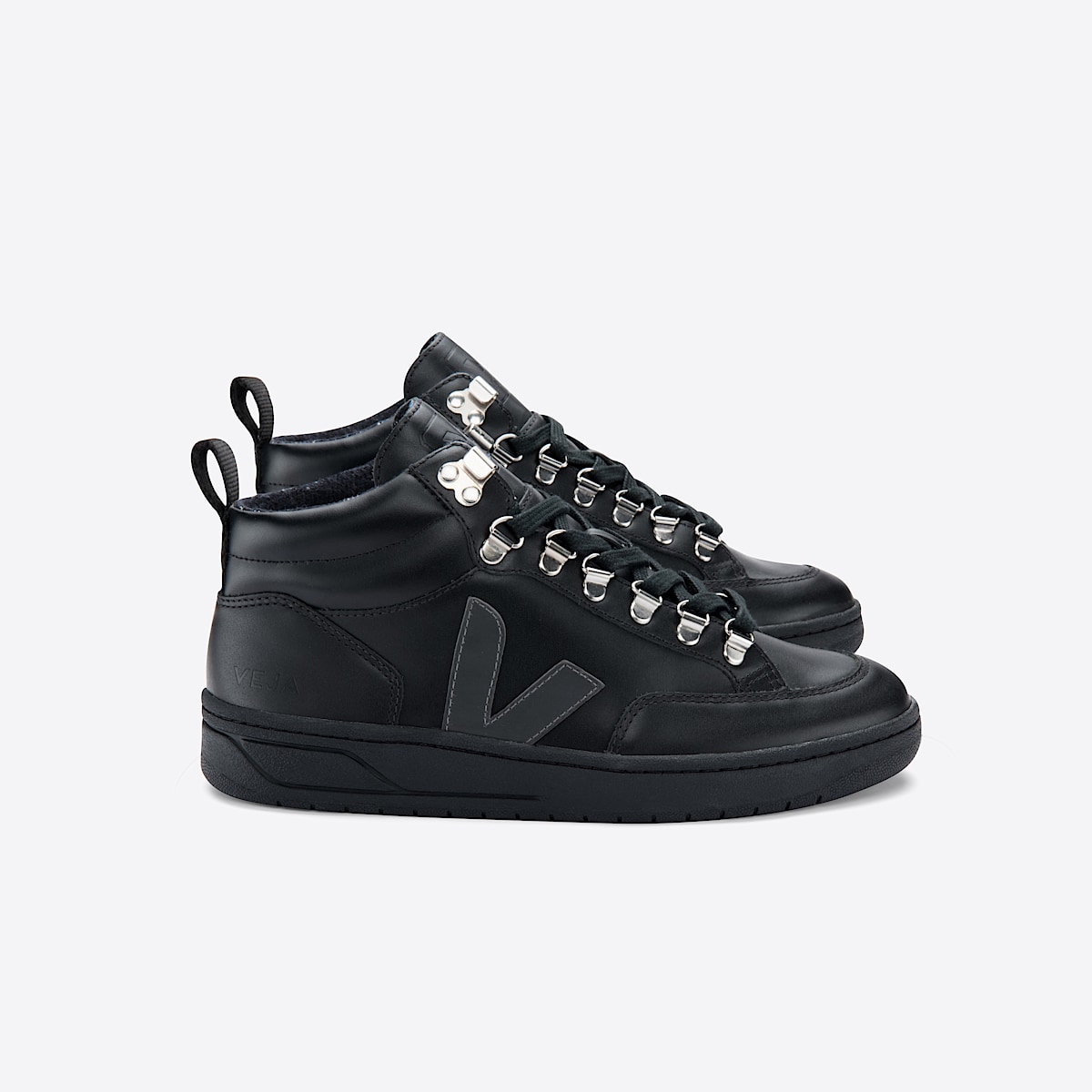 veja sneakers roraima couro preto QR0201949 Lateral view