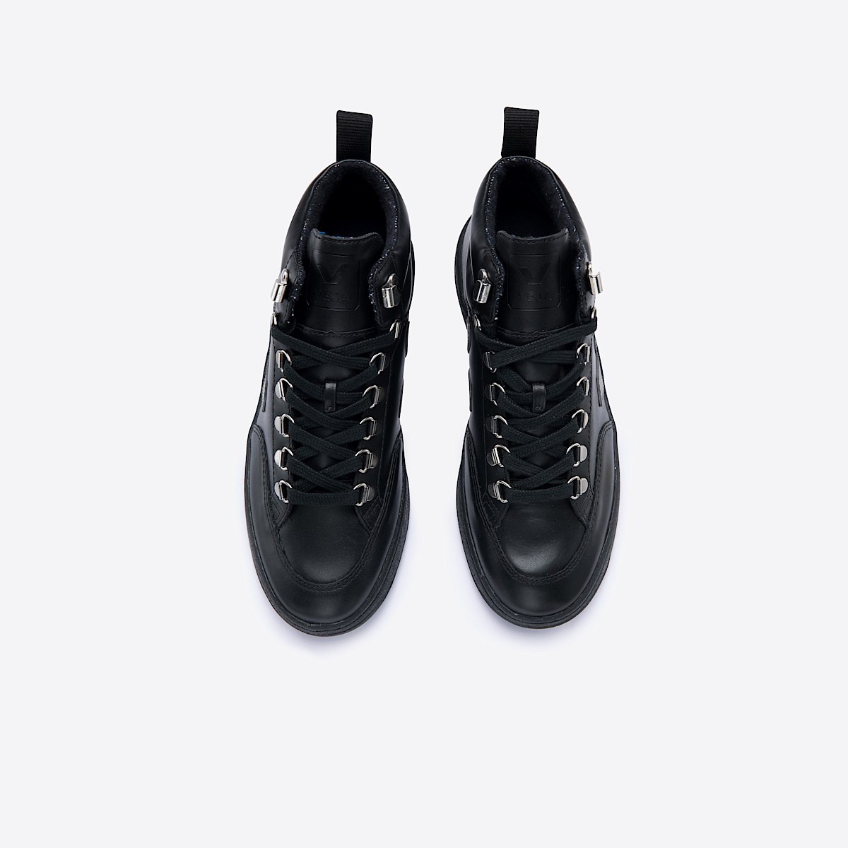 veja sneakers roraima couro preto QR0201949 Top view