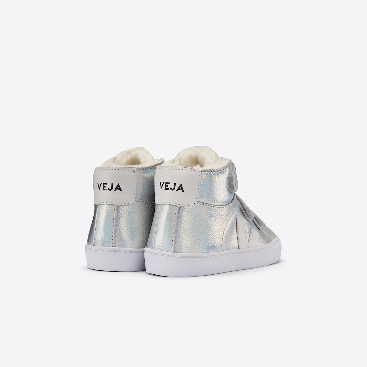 veja sneakers small-esplar-mid-fur huňatý vícebarevné MF0802018 Back view