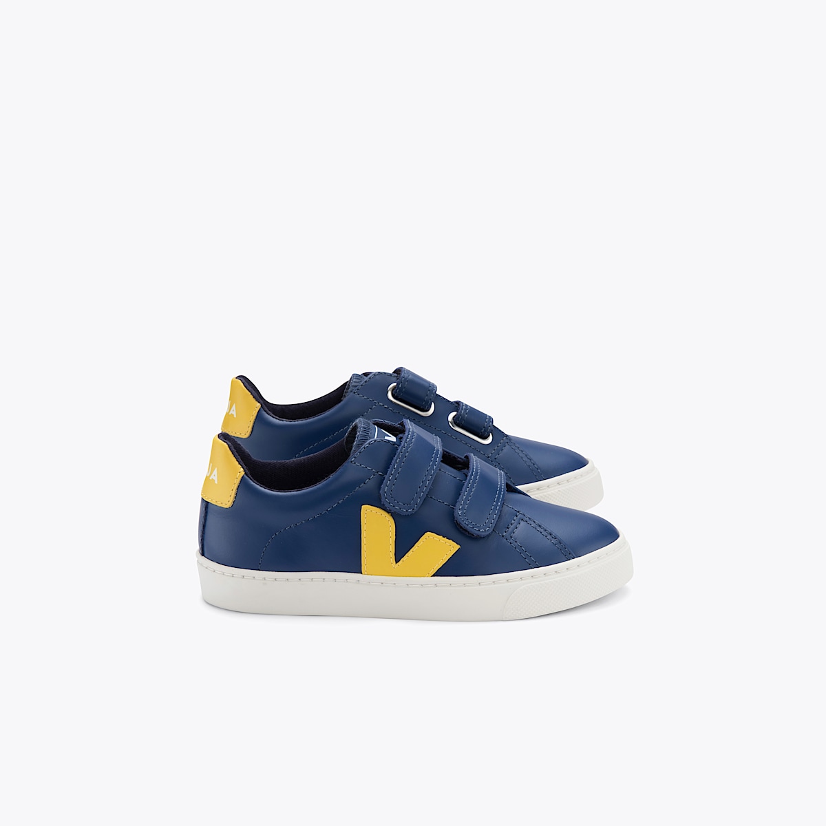 veja sneakers small-esplar cuero azul SV0202006 Lateral view