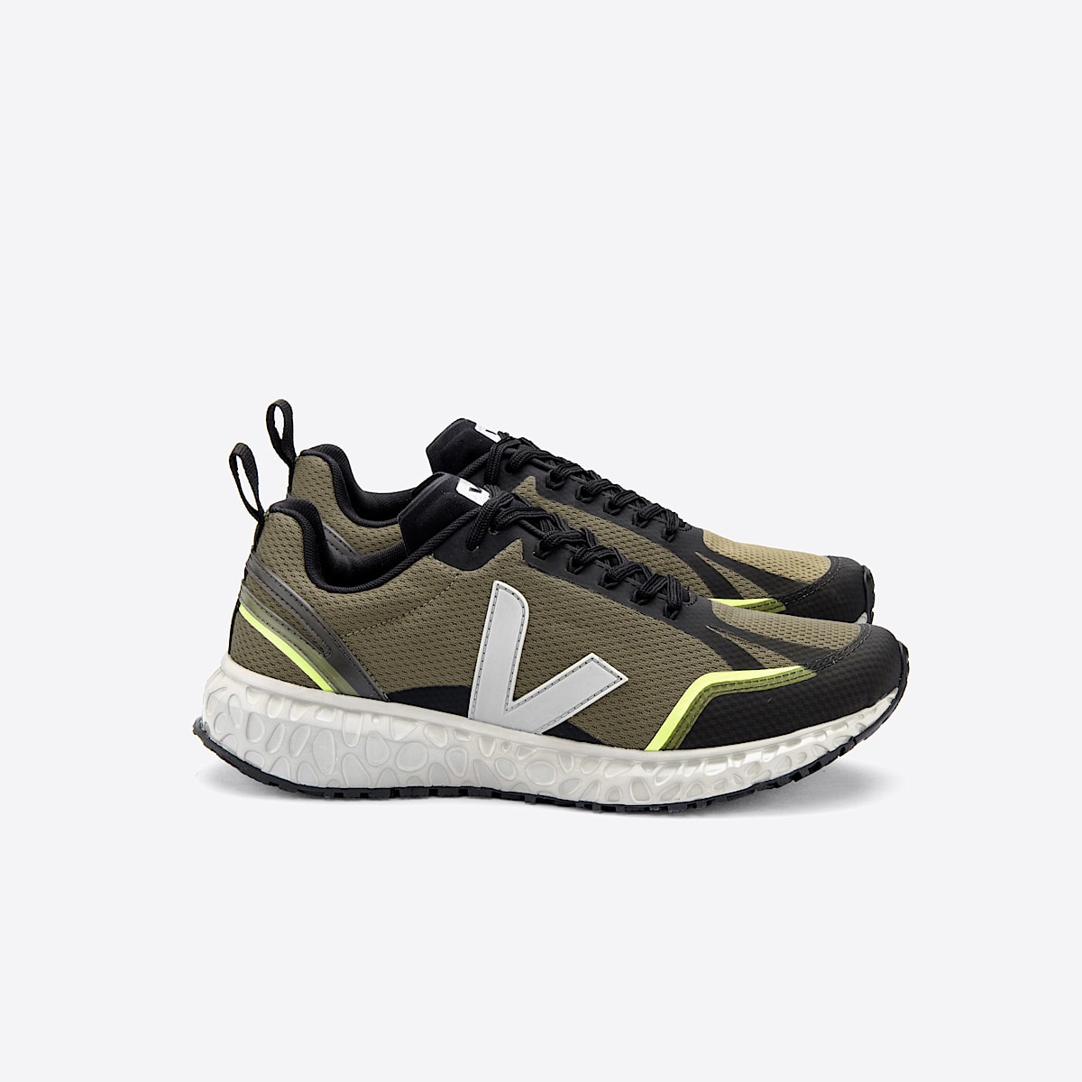 veja sneakers condor coton-biologique vert CD0102341 Lateral view