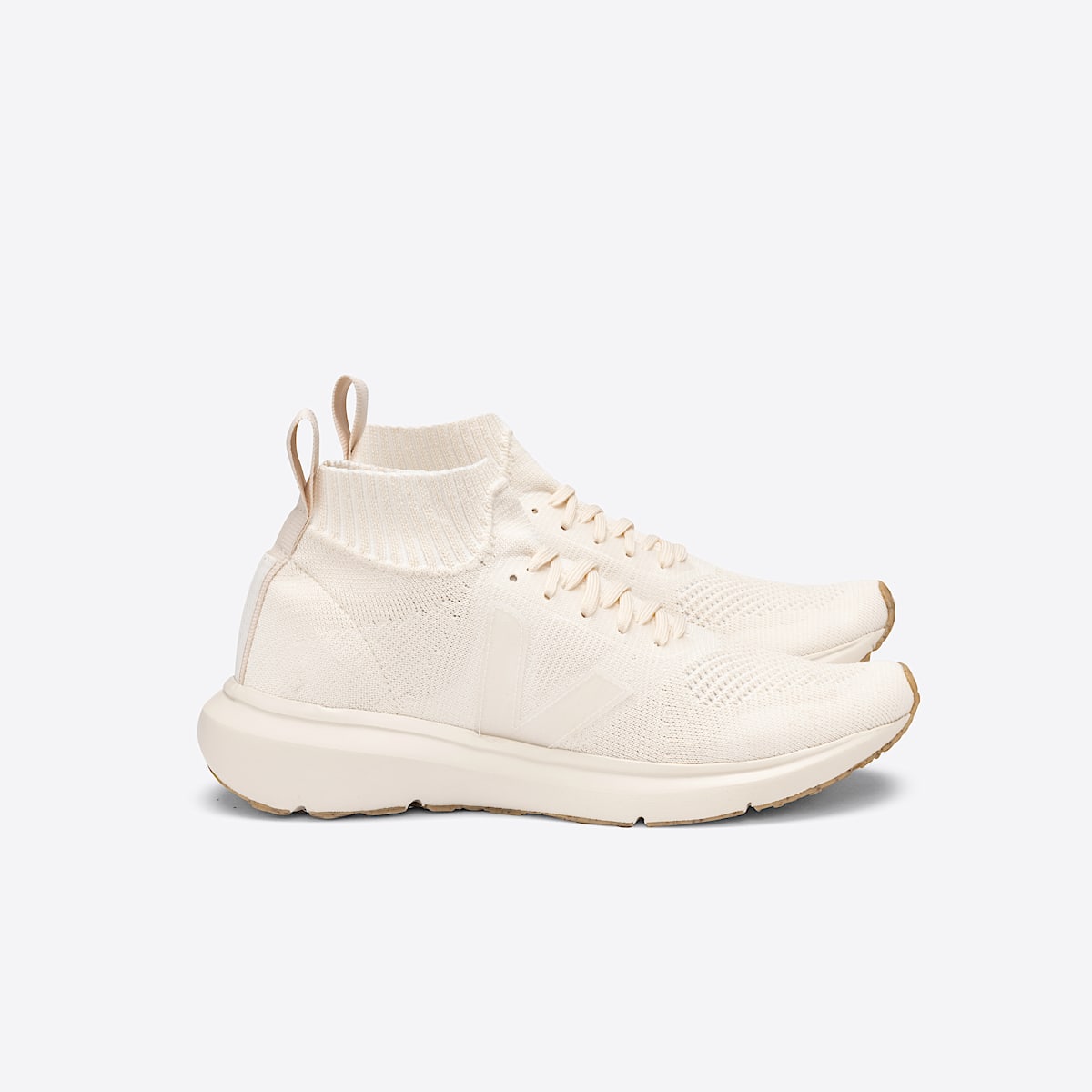 veja runner-style-mid reciclado bege OT1002454B440