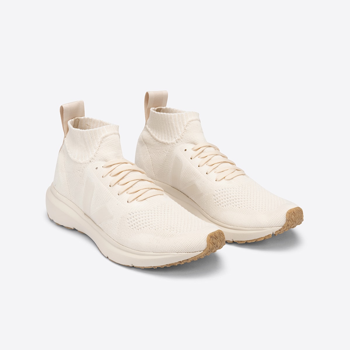 veja runner-style-mid reciclado bege OT1002454B440