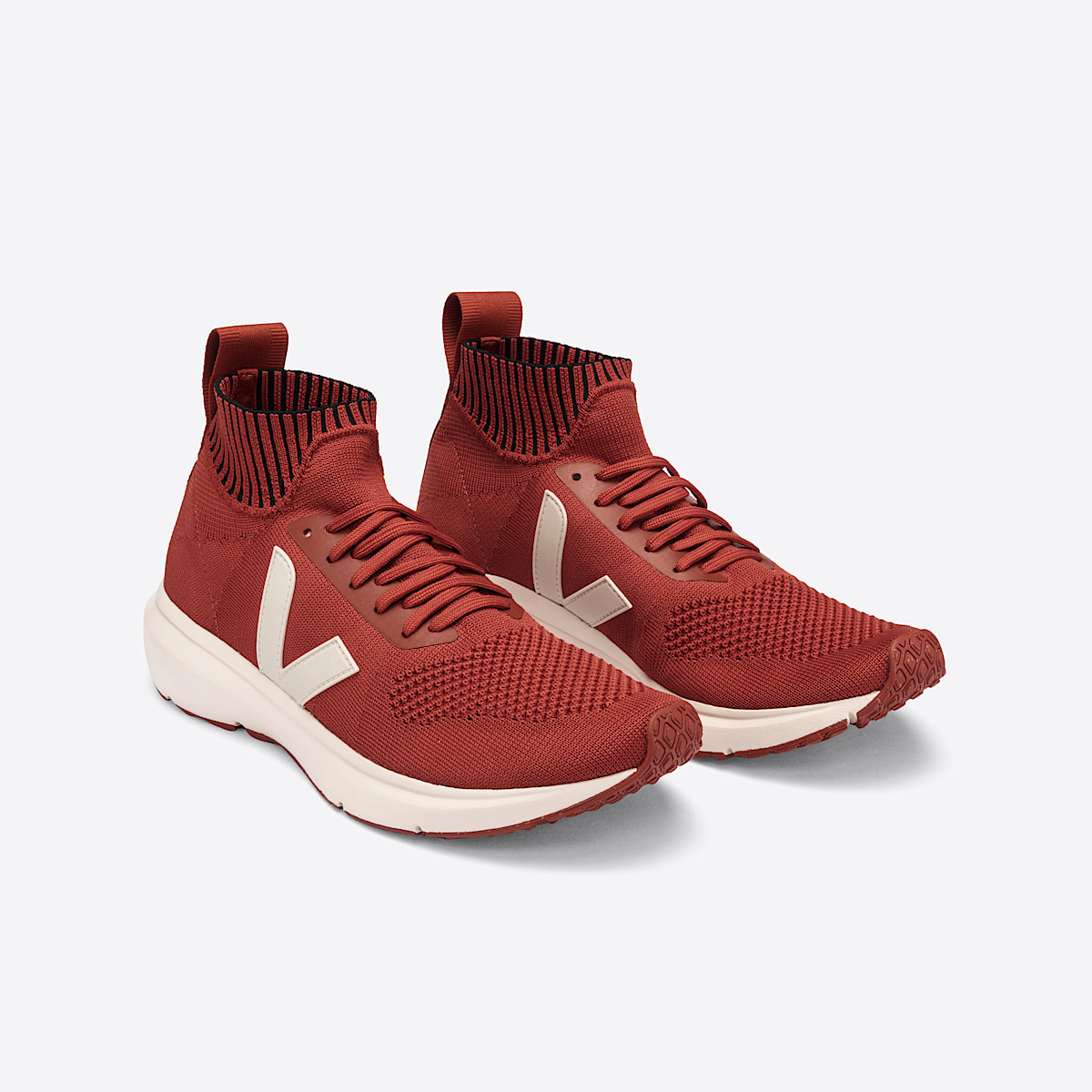 veja sneakers runner-style-mid recycled red OT1002461 Top view