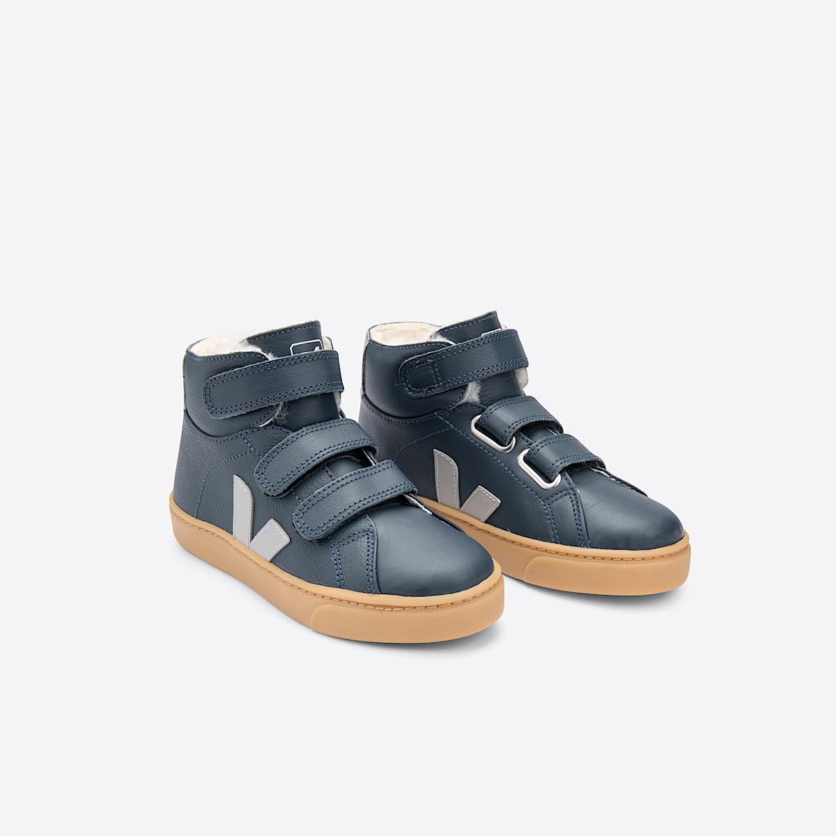 veja sneakers small-esplar-mid forro azul MV0602398 Top view