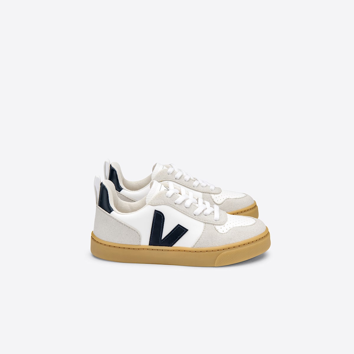 veja sneakers small-v-10-laces vegan blanc CX0712432 Lateral view