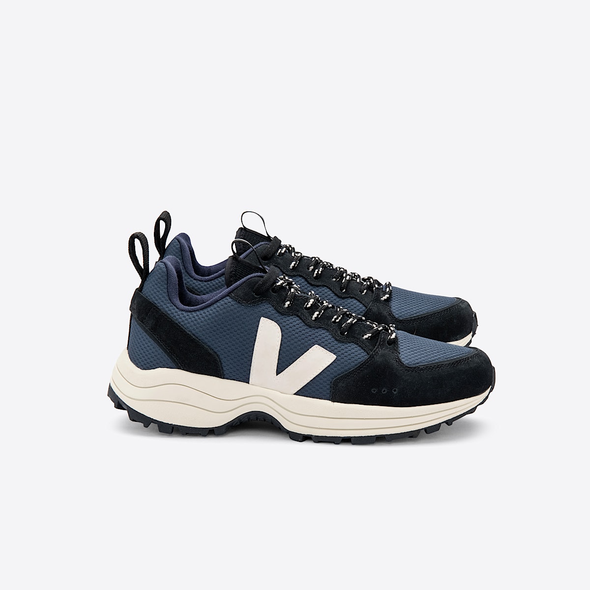 veja sneakers venturi coton-biologique bleu VT0102294 Lateral view