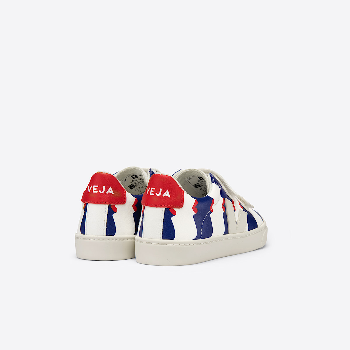 veja sneakers small-esplar cuero multicolor SV0502577 Back view