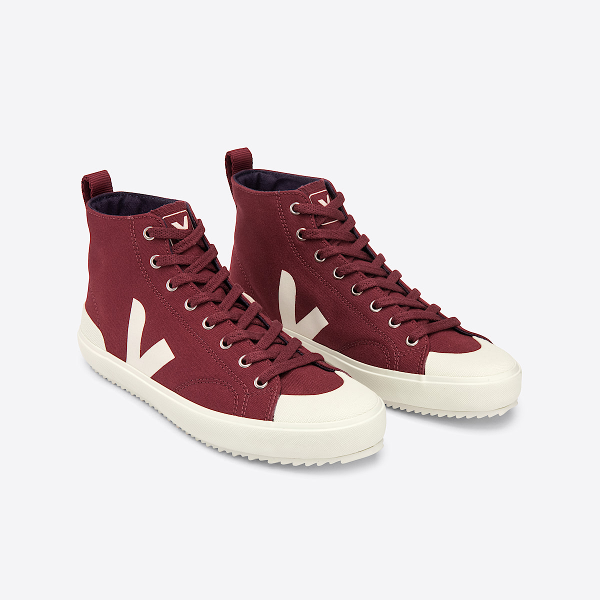 veja sneakers nova-ht organic-cotton red NT0102371 Top view