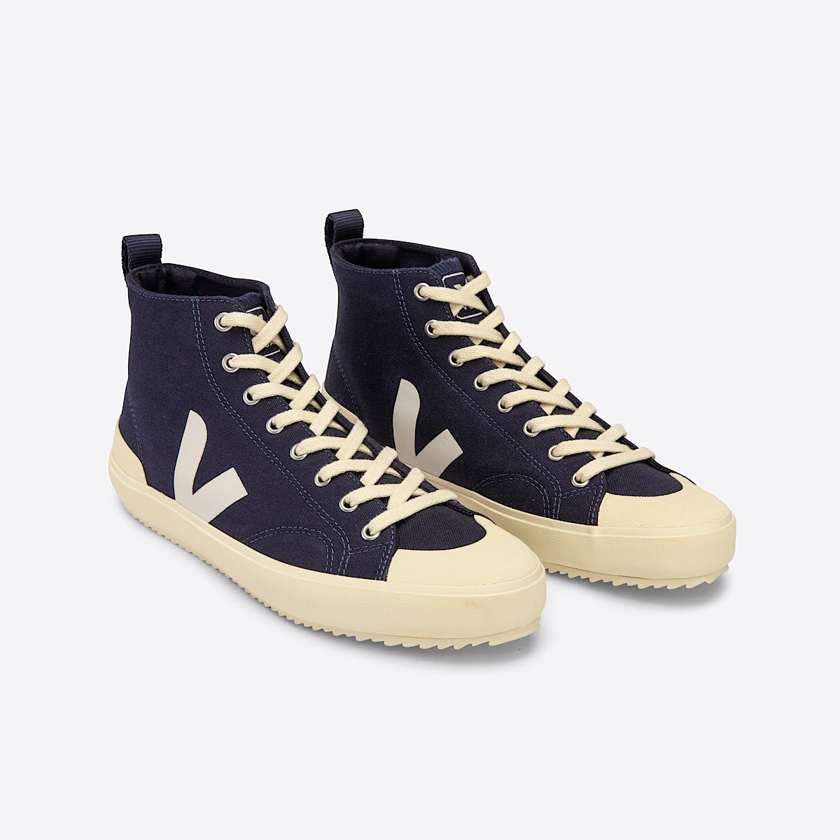 veja sneakers nova-ht coton-biologique bleu NT0102197 Top view