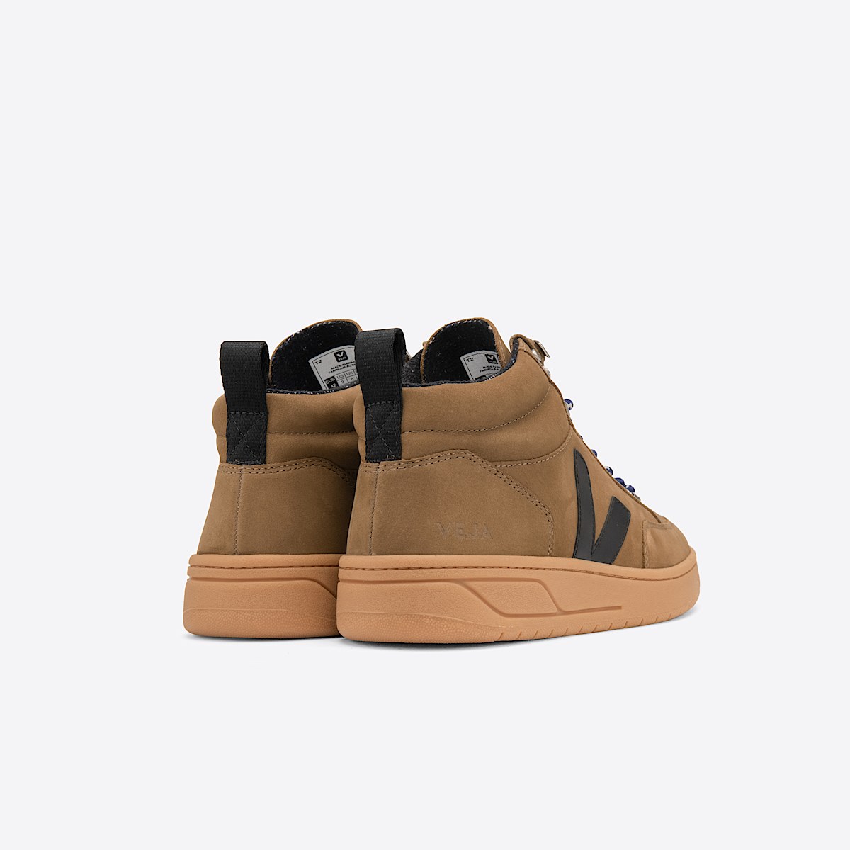 veja sneakers roraima nubuck brown QR1302659 Back view