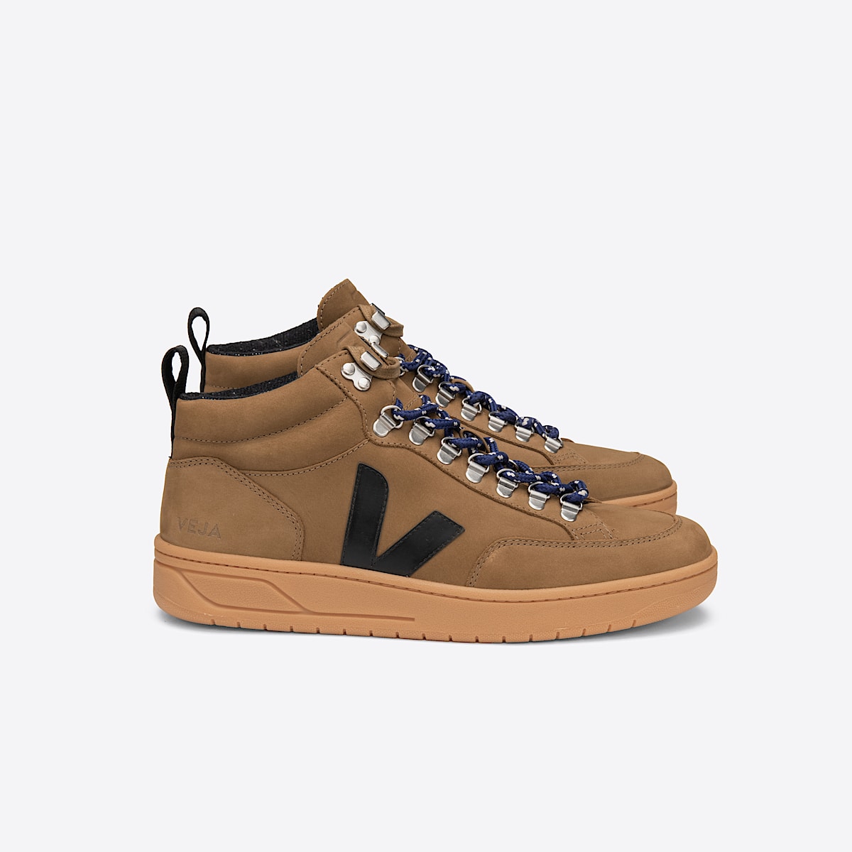 veja sneakers roraima nobuk marrón QR1302659 Lateral view