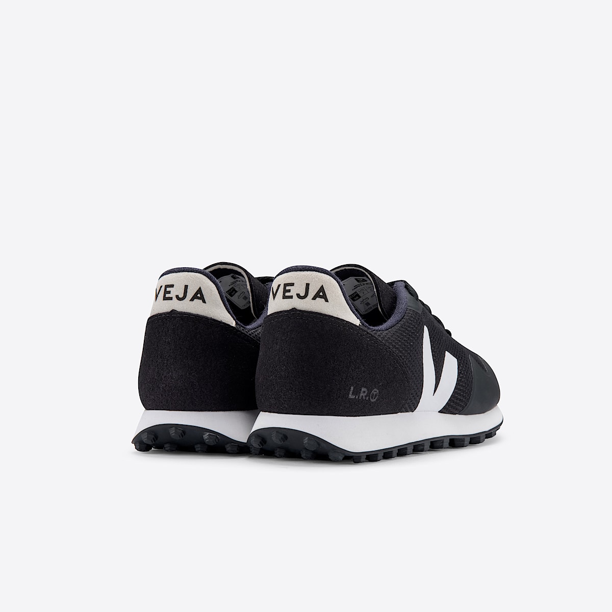 veja sneakers sdu-tpu organic-cotton black RT0101346 Back view