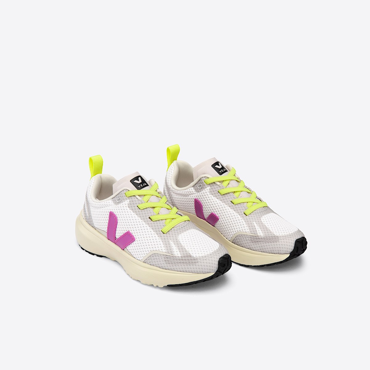 veja sneakers small-canary-el recyclé blanc YE0102741 Top view