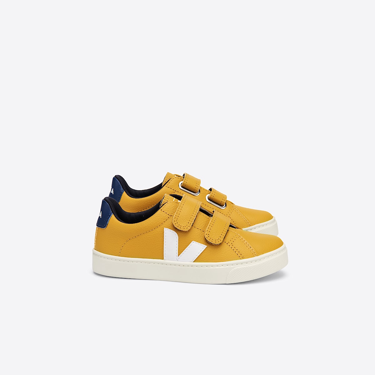 veja sneakers small-esplar leather yellow SV0502695 Lateral view