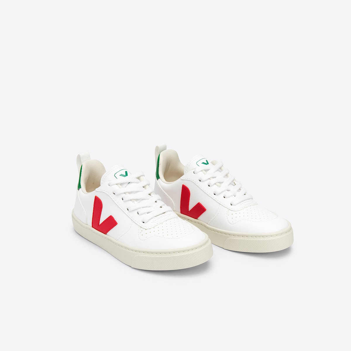 veja sneakers small-v-10-laces vegan blanc CX0712716 Top view