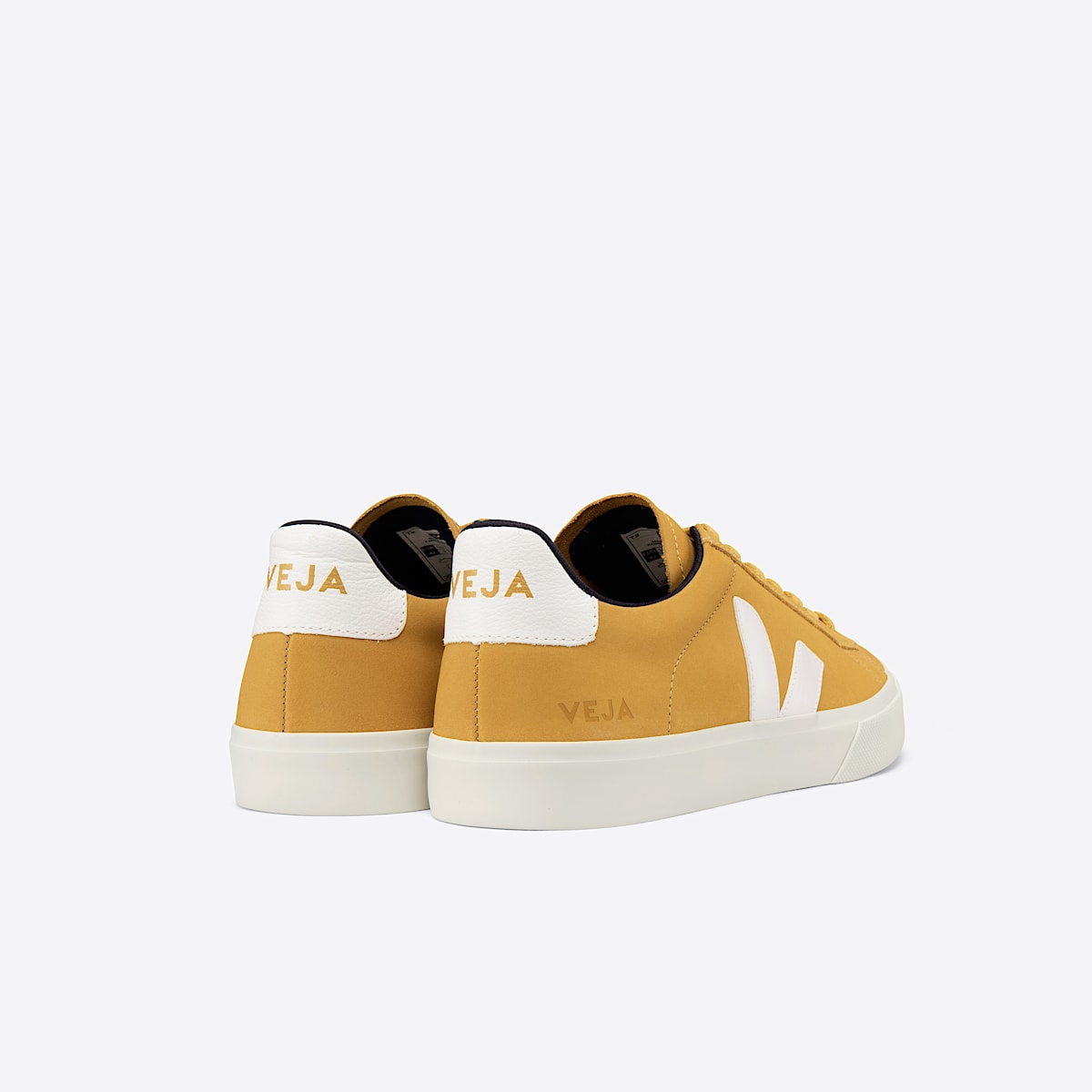 veja sneakers campo nubuck yellow CP1302702 Back view