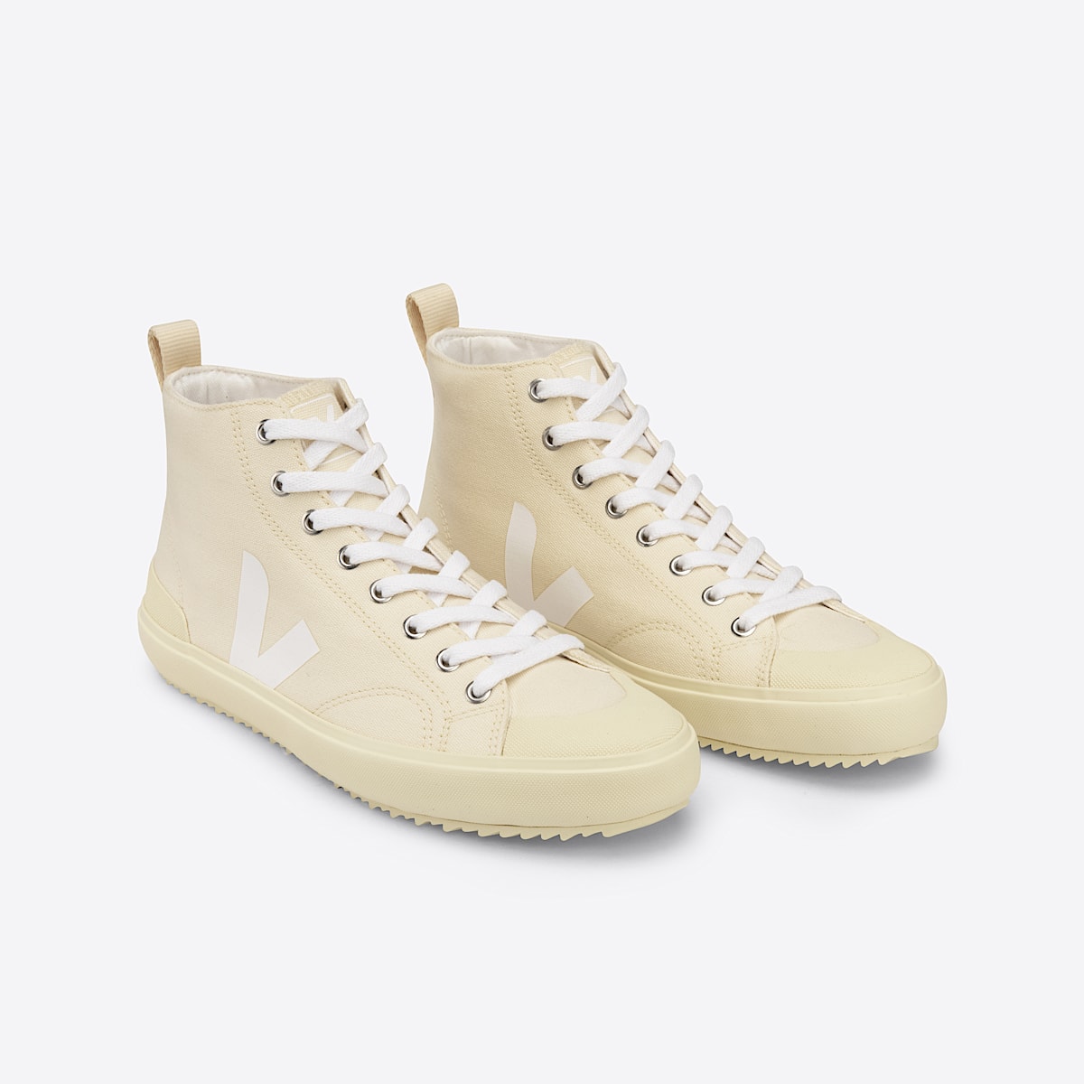 veja sneakers nova-ht bio-baumwolle beige NT0102898 Top view