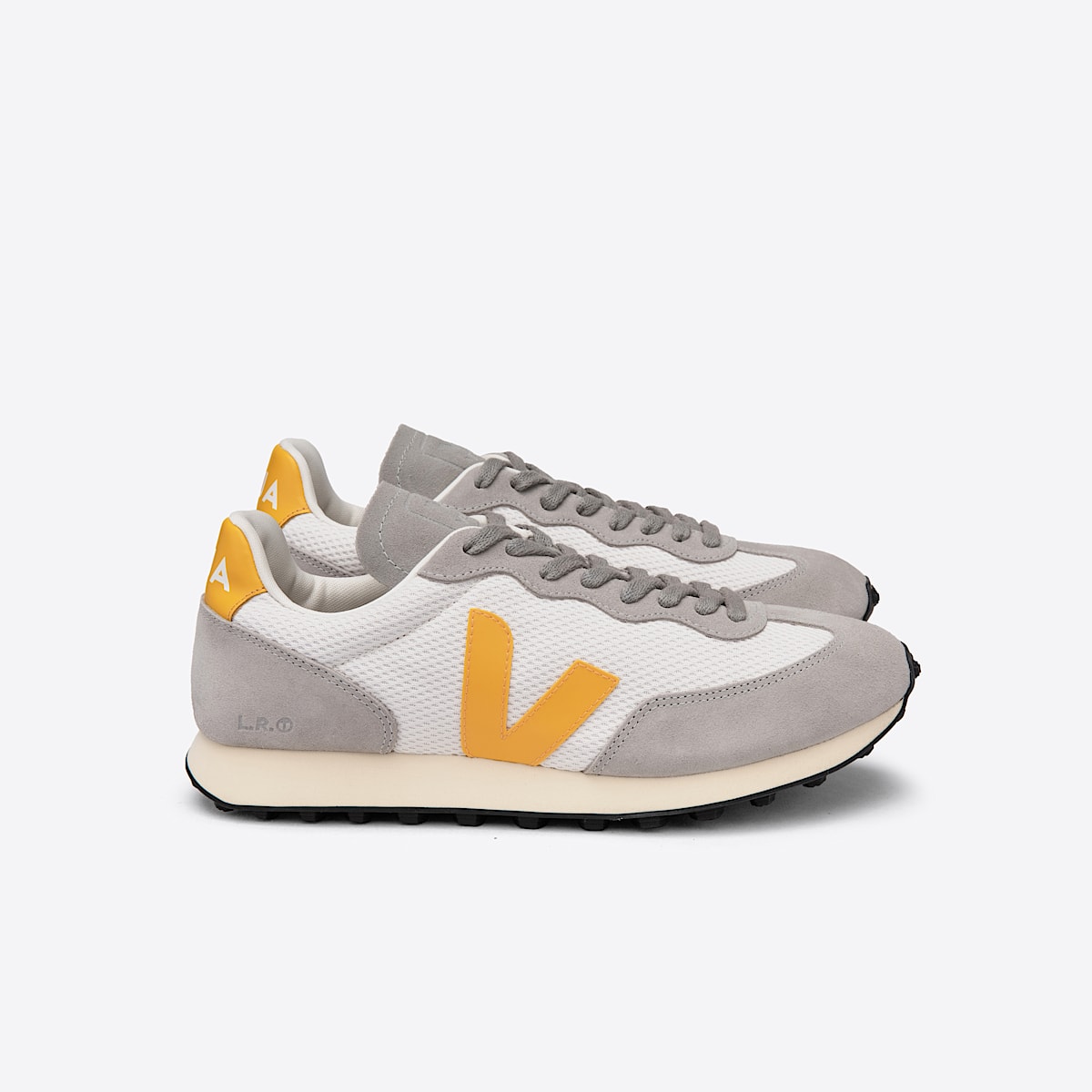 veja sneakers rio-branco reciclado cinzento RB0102828 Lateral view