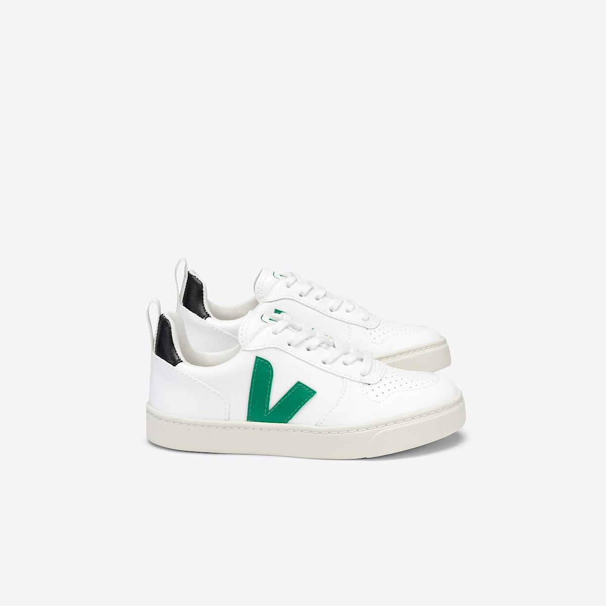 veja sneakers small-v-10-laces vegan weiss CX0711928 Lateral view