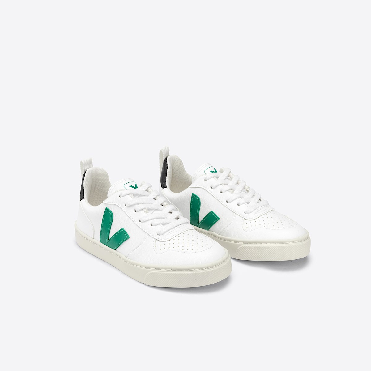 veja sneakers small-v-10-laces vegan white CX0711928 Top view