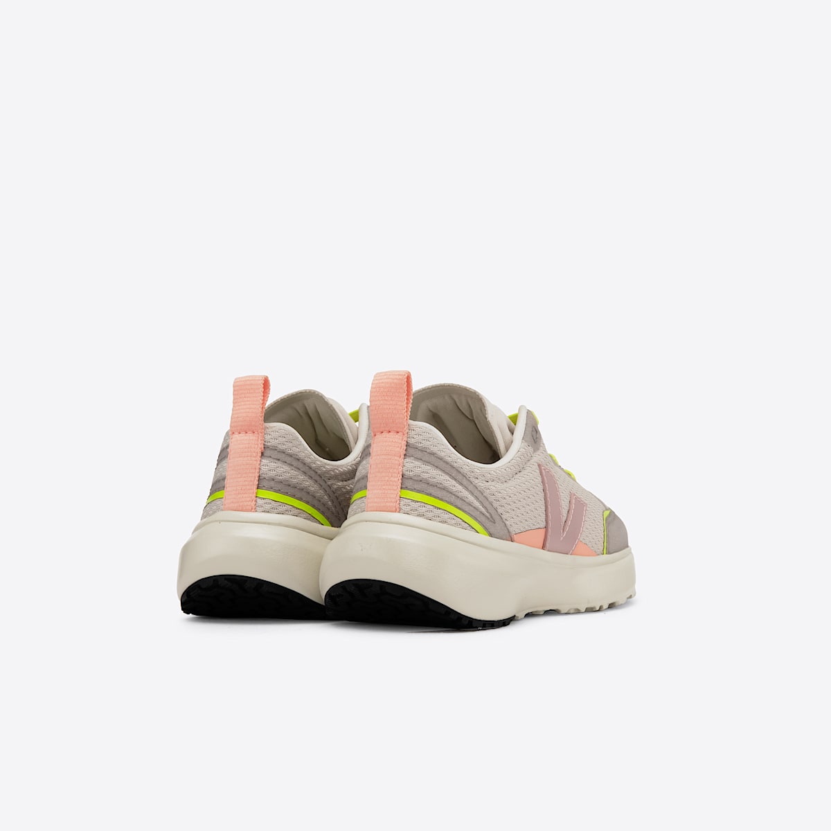 veja sneakers small-canary-el recycled grey YE0102922 Back view