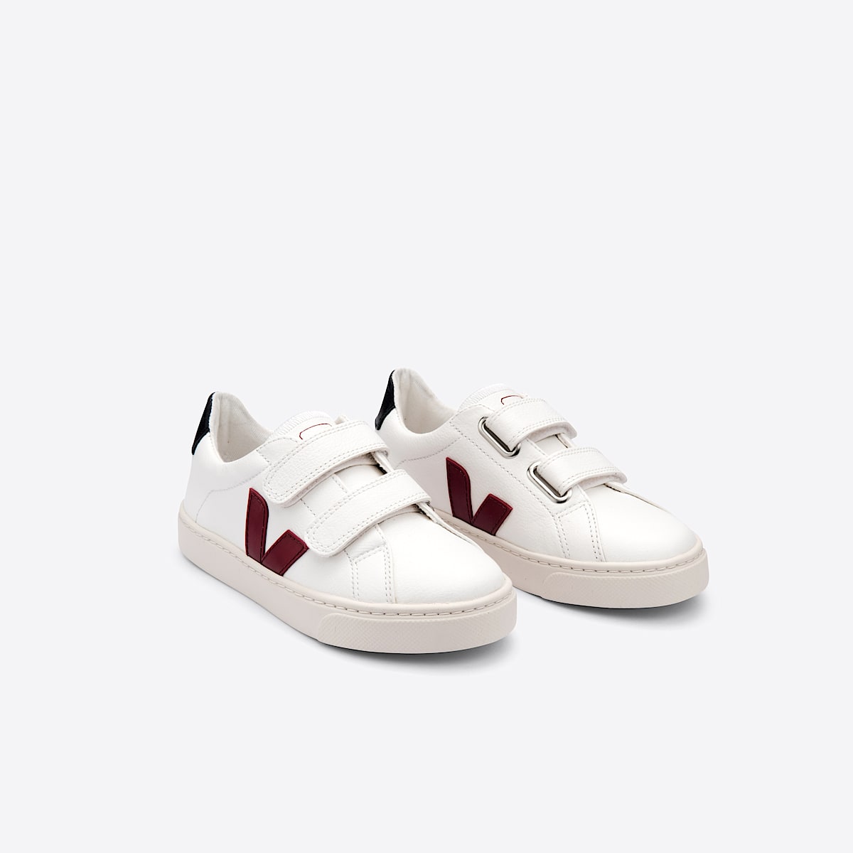 veja sneakers small-esplar leather white SV0501969 Top view