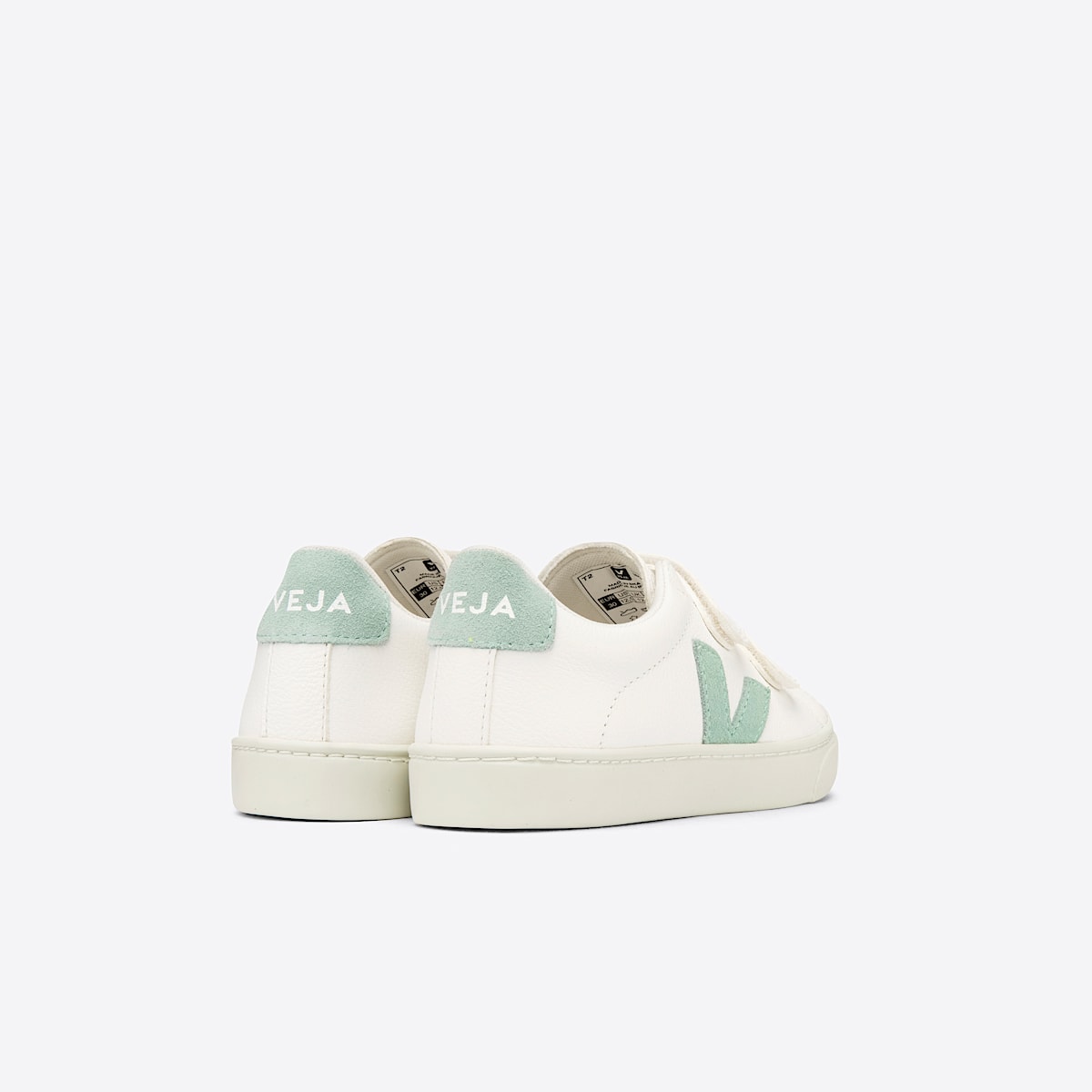 veja sneakers small-esplar leather white SV0502477 Back view