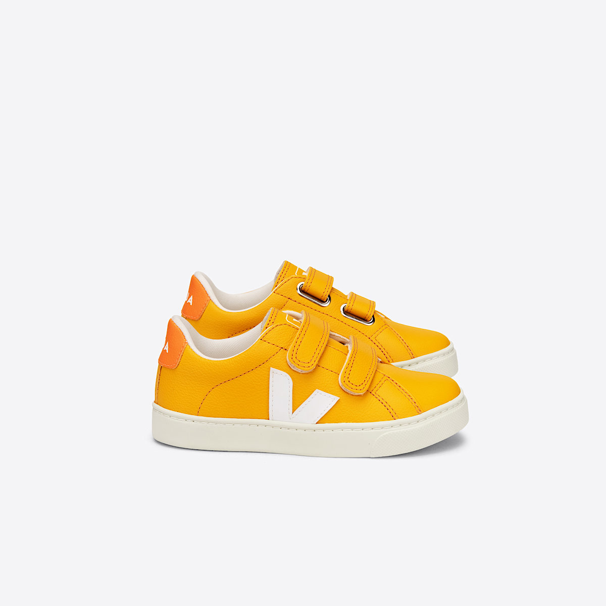 veja sneakers small-esplar pelle giallo SV0502860 Lateral view