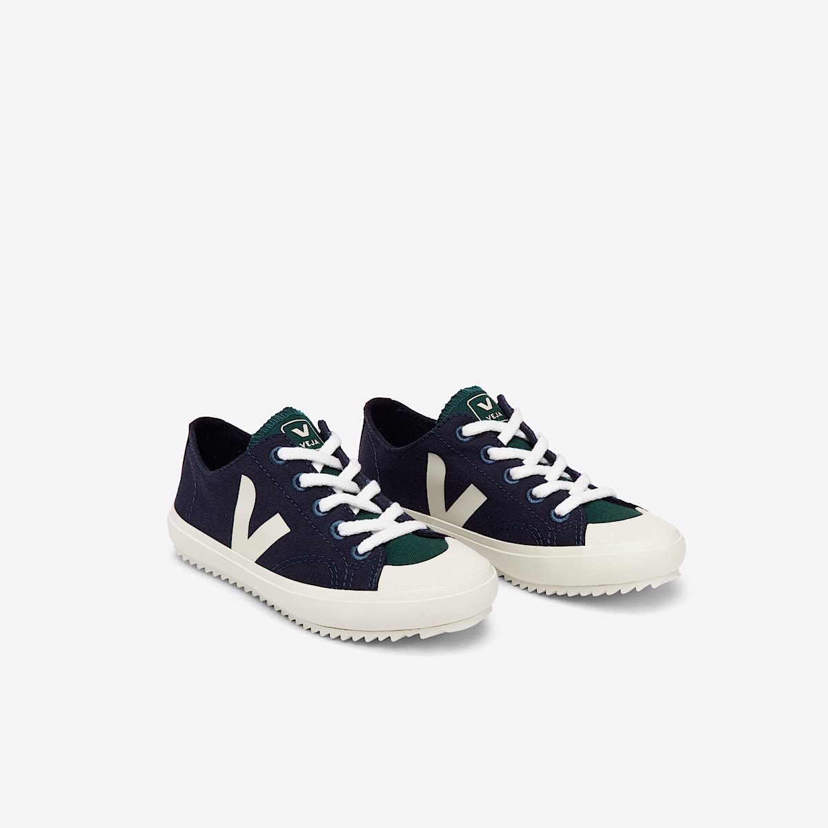veja sneakers small-flip algodón-orgánico multicolor LP0102874 Top view