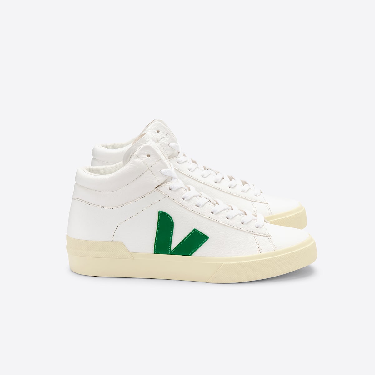 veja sneakers minotaur cuero blanco TR0502944 Lateral view