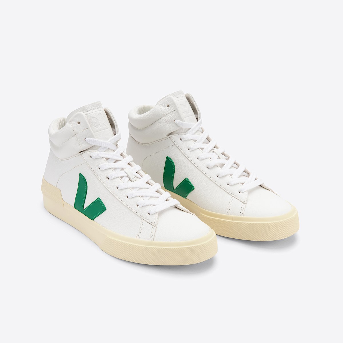 veja sneakers minotaur cuero blanco TR0502944 Top view