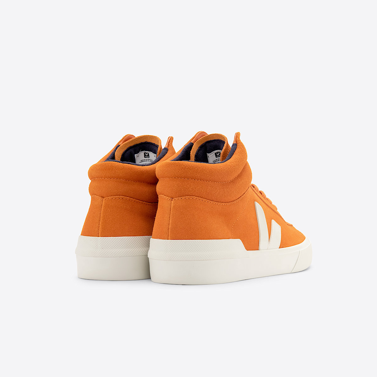 veja sneakers minotaur suede orange TR0302973 Back view