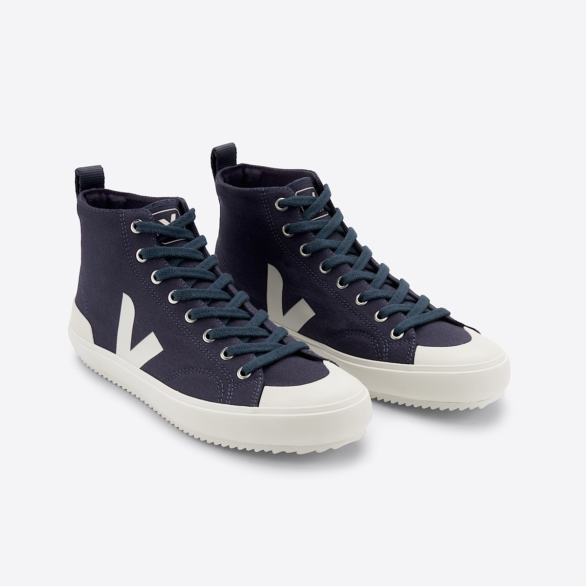 veja sneakers nova-ht coton-biologique bleu NT0102361 Top view