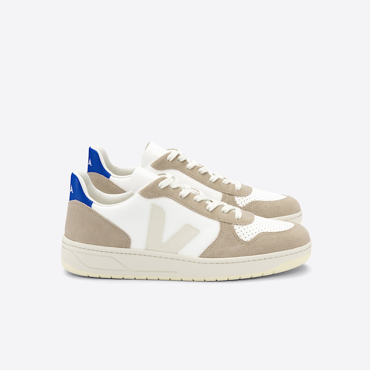 veja sneakers v-10 leather white VX0502953 Lateral view