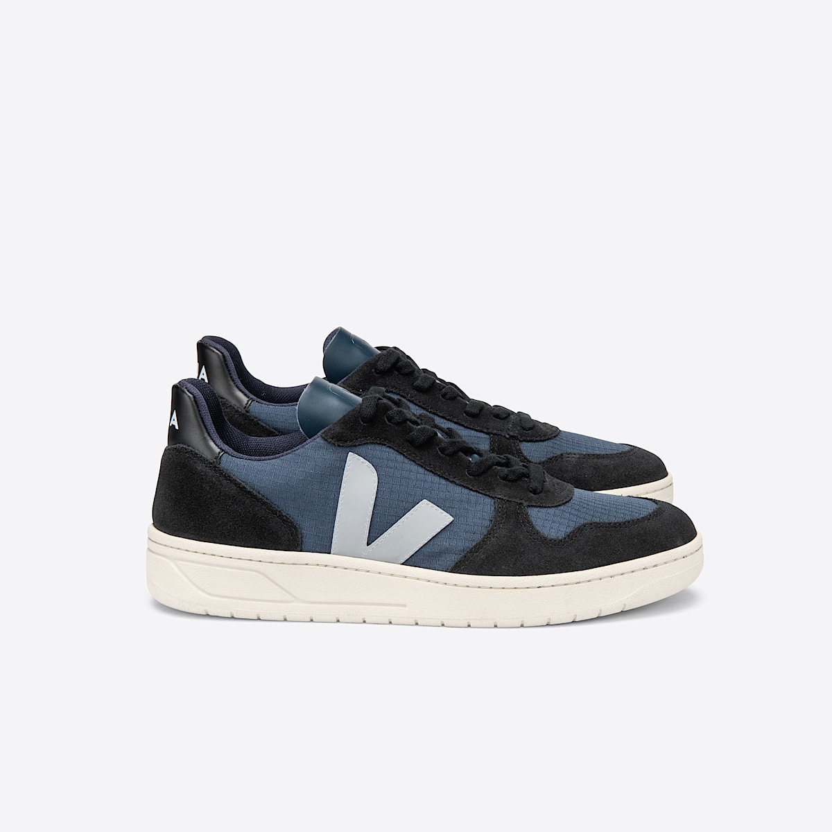 veja sneakers v-10 ripstop azul VX0102677 Lateral view
