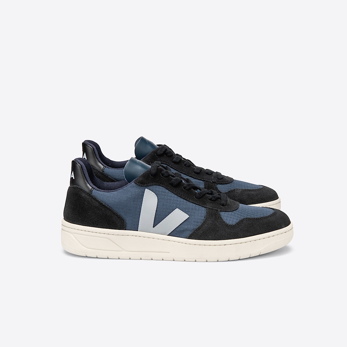 veja sneakers v-10 ripstop blue VX0102677 Lateral view