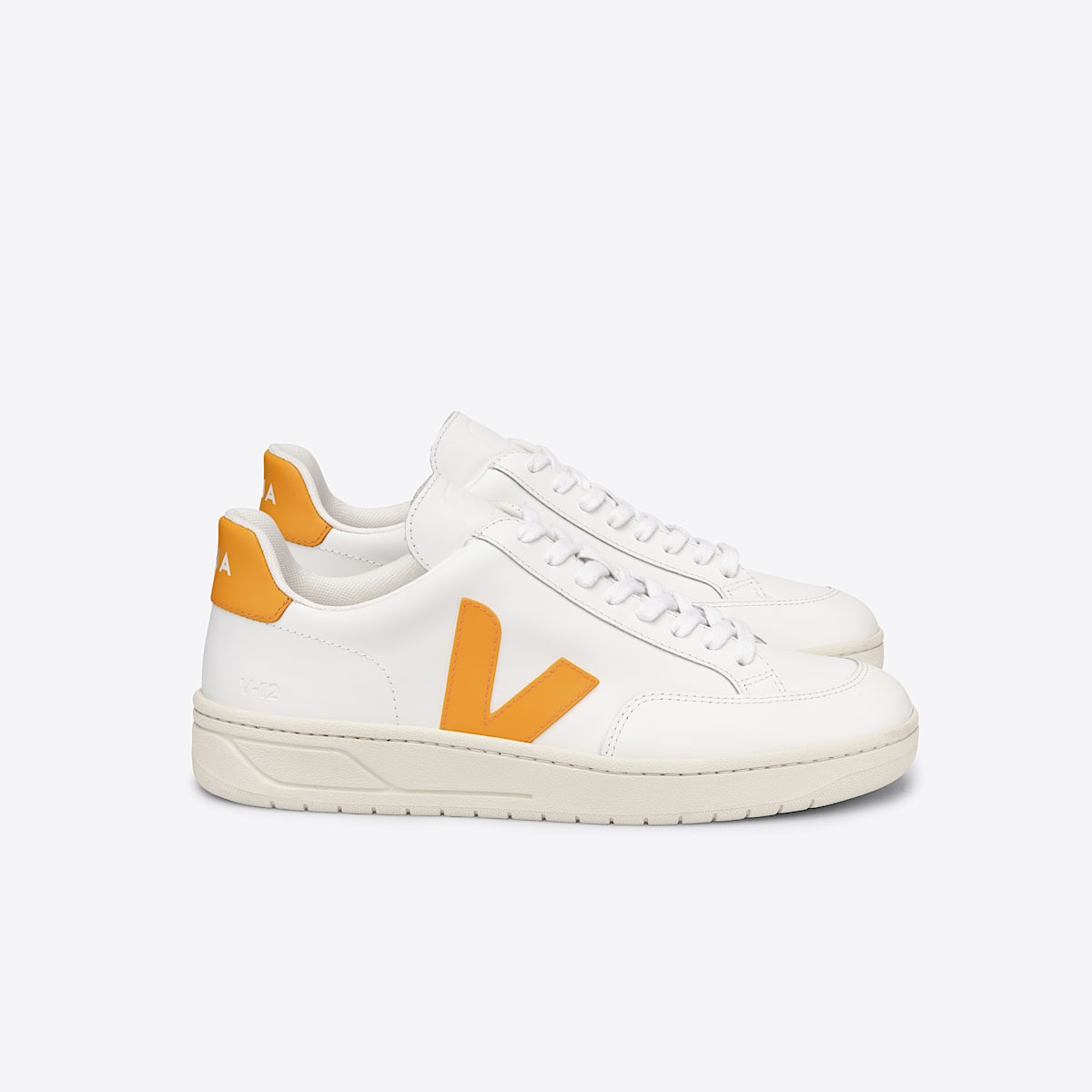 veja sneakers v-12 cuero blanco XD0202799 Lateral view