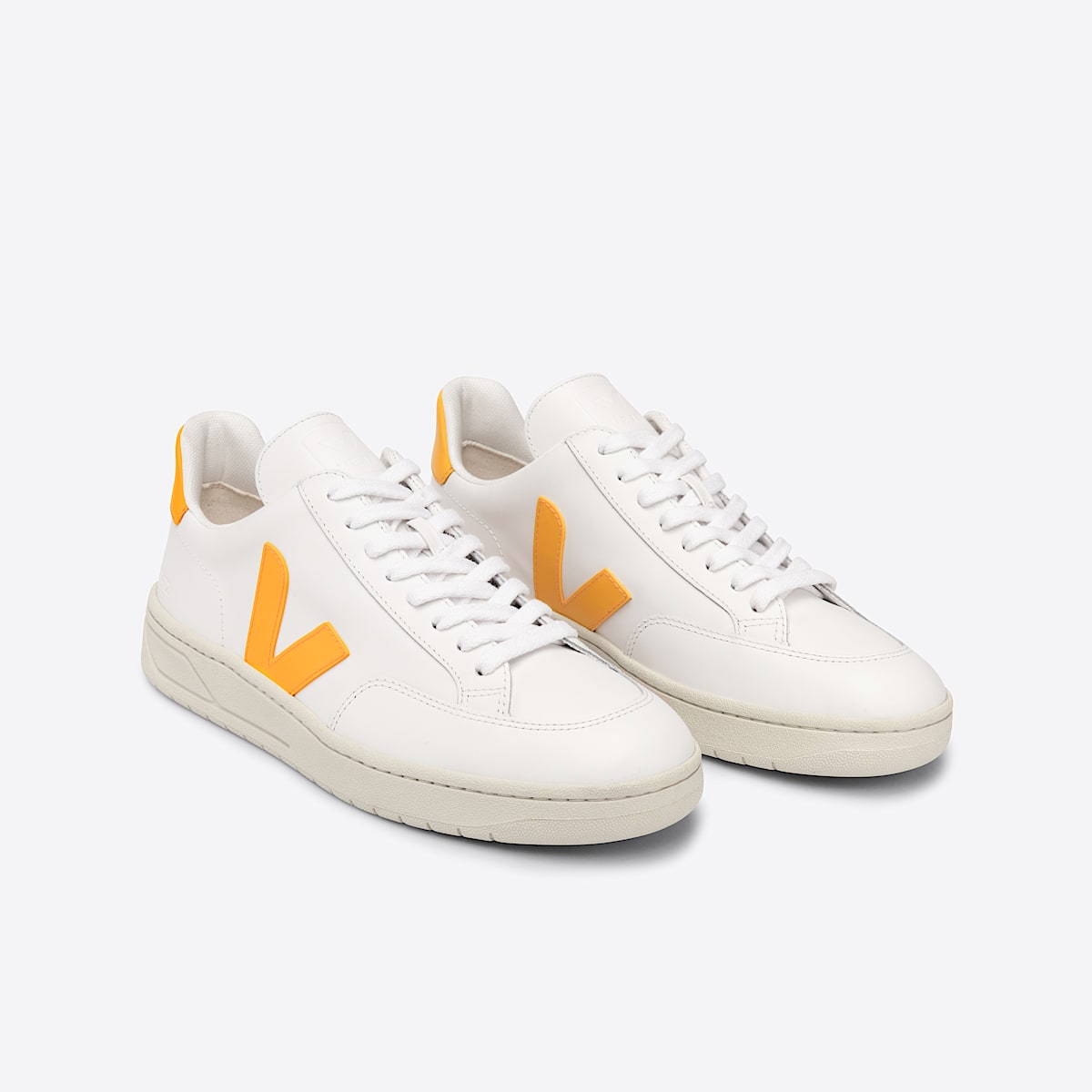 veja sneakers v-12 cuero blanco XD0202799 Top view