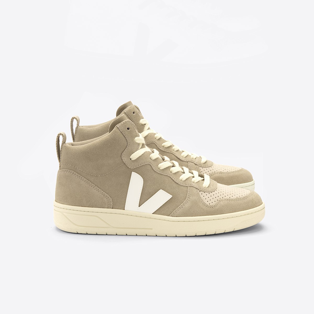 veja sneakers v-15 suede beige VQ0302912 Lateral view