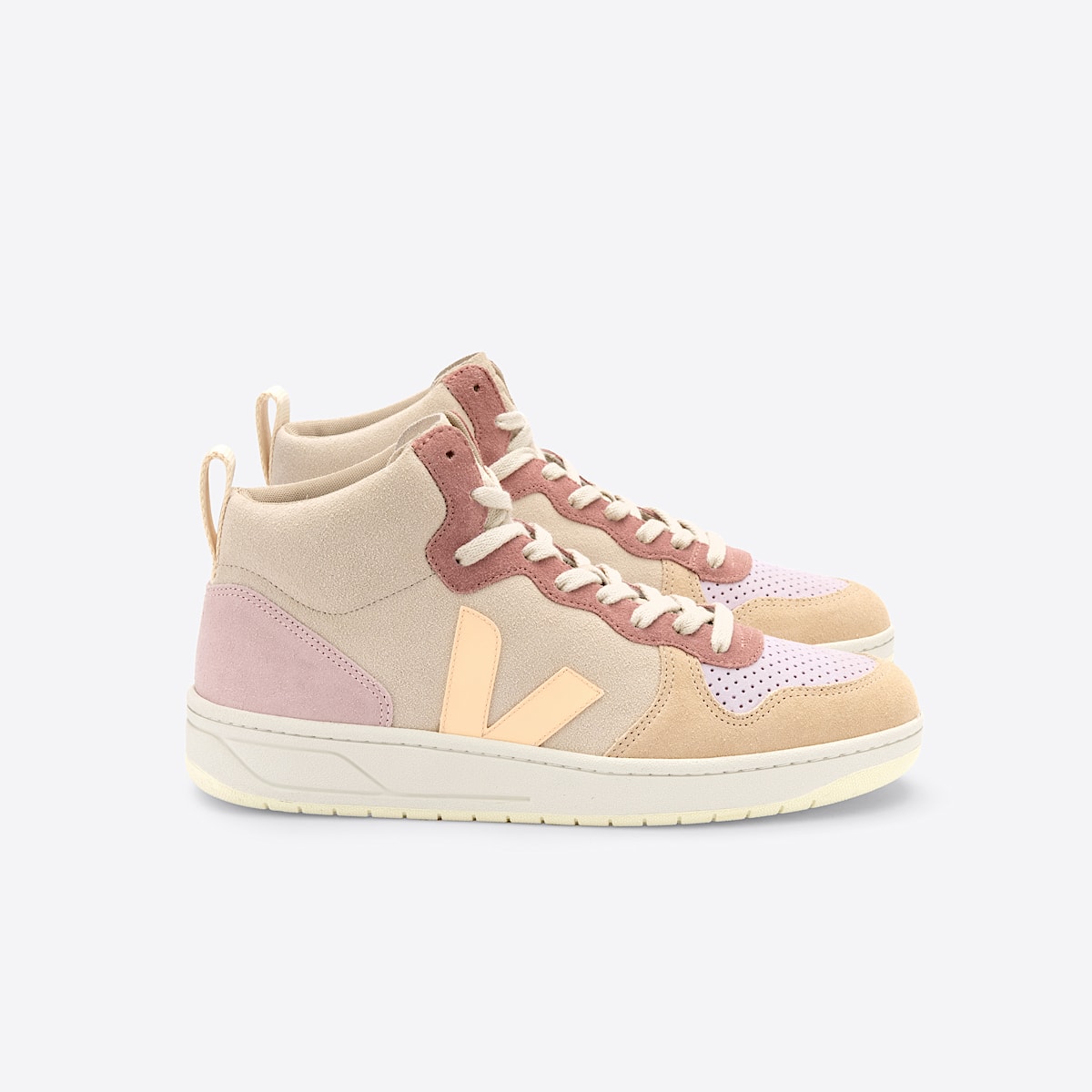 veja sneakers v-15 wildleder mehrfarbig VQ0302897 Lateral view