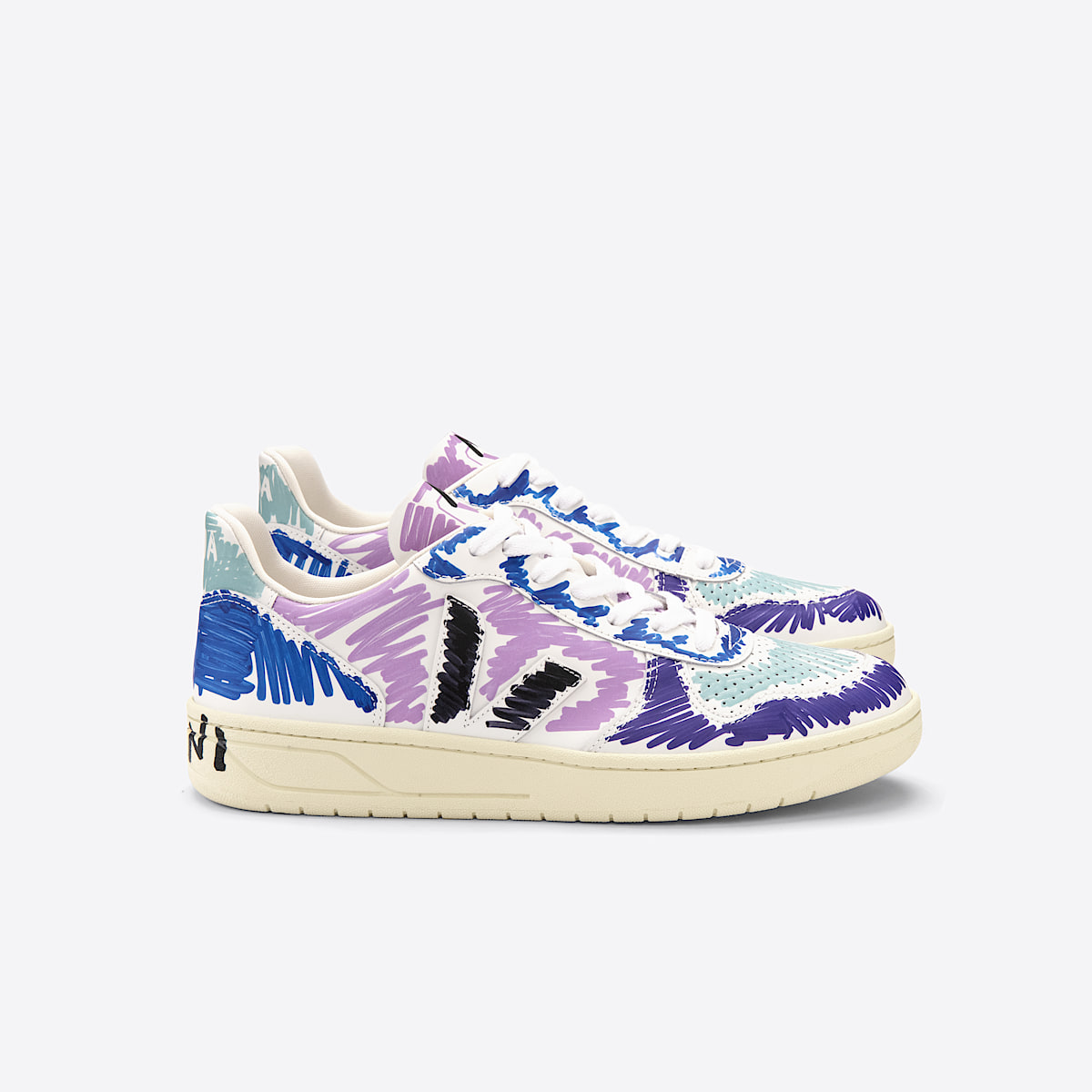 【限定セール！】 V-10 LEATHER VEJA | BLACK ORCHID MARNI X VEJA 靴