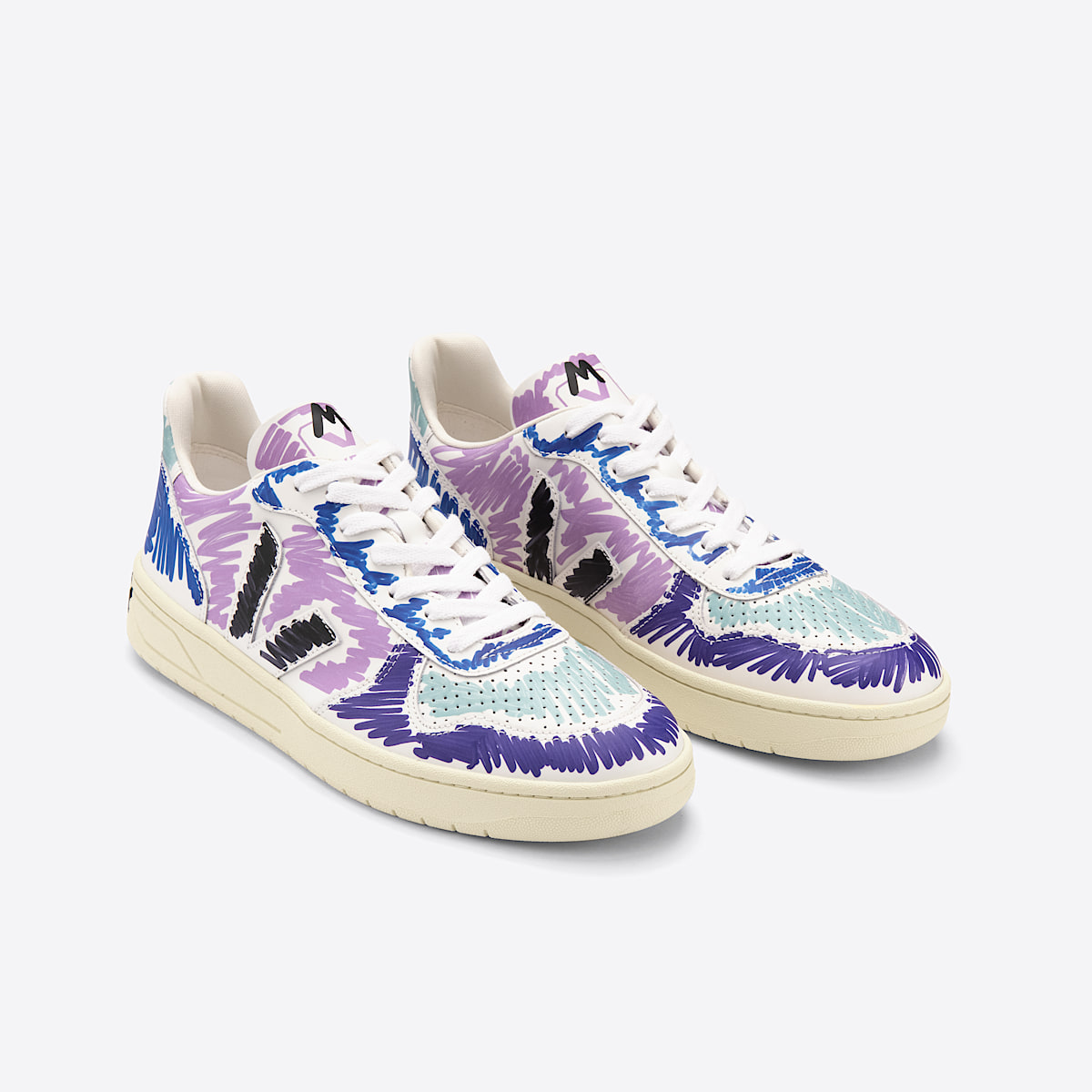 【12月スーパーSALE 15%OFF】 X VEJA LEATHER V-10 MARNI VEJA | BLACK ORCHID 靴