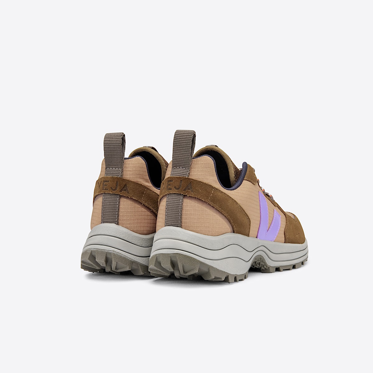 veja sneakers venturi ripstop marrone VT0102613 Back view