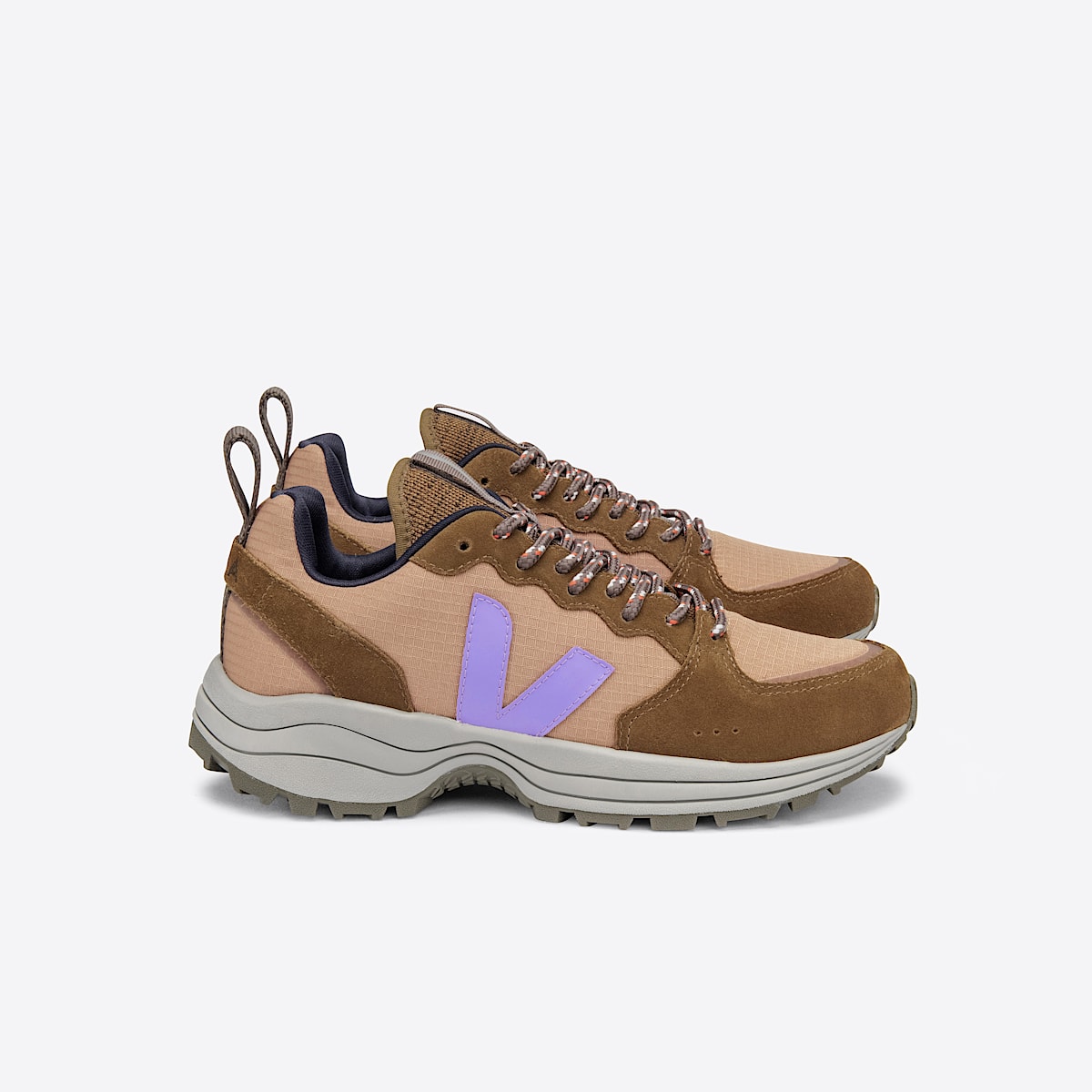 veja sneakers venturi ripstop marrone VT0102613 Lateral view